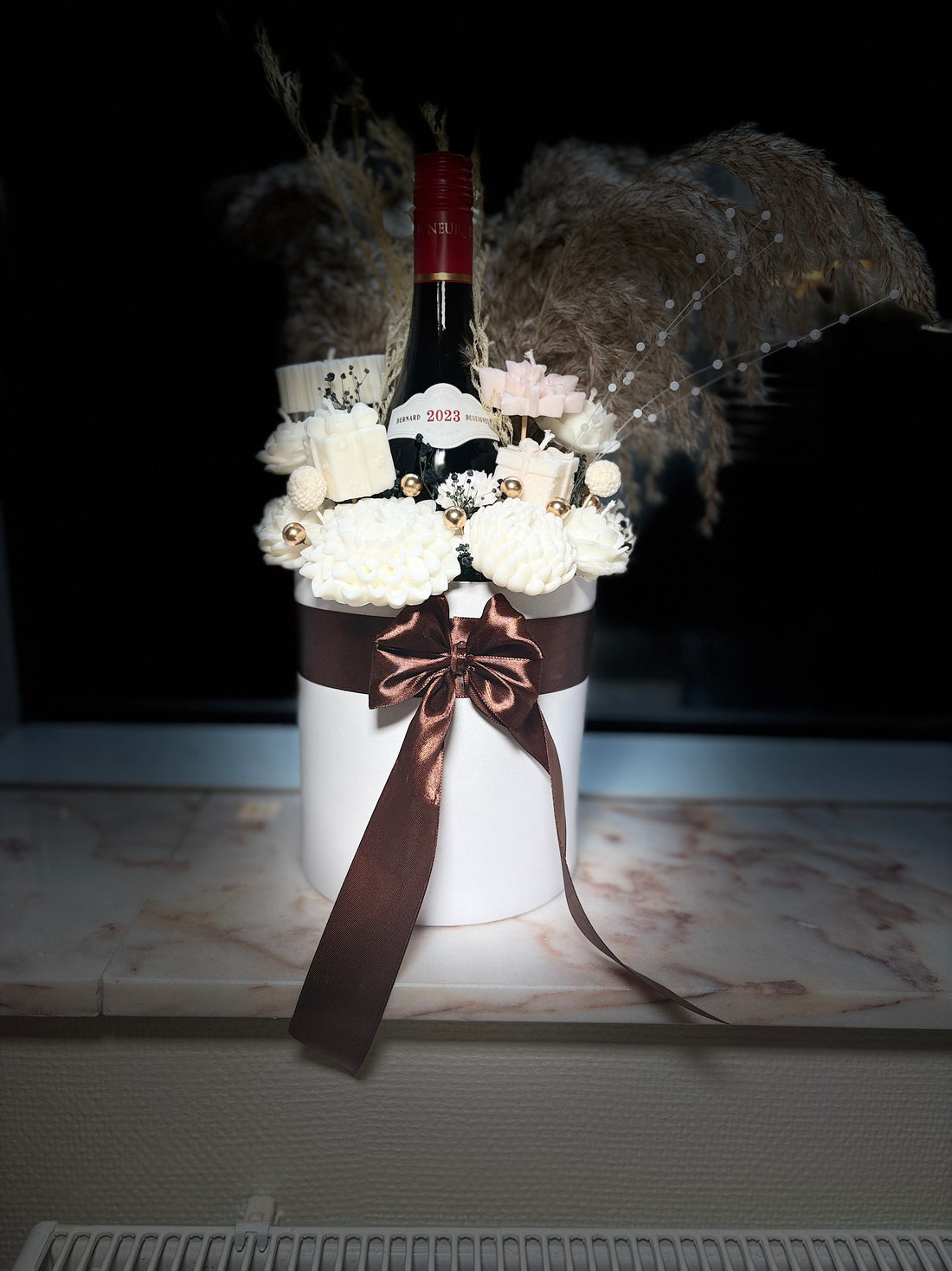 Vin och vax -elegant gåvobox