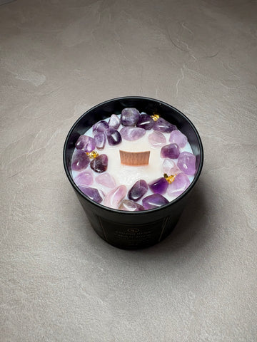 Cristal ritual lila
