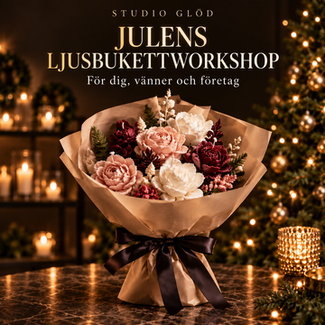 Julens ljusbukettworkshop