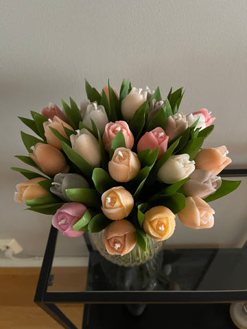 Tulpan ljusbukett, stor