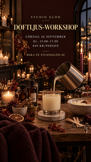 Doftljus-workshop 26 september