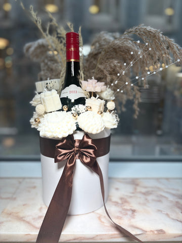 Vin och vax -elegant gåvobox