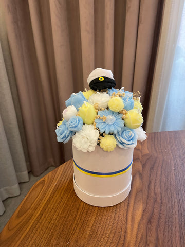 Student bukett mellan