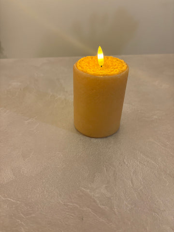 Levande ljus utan låga