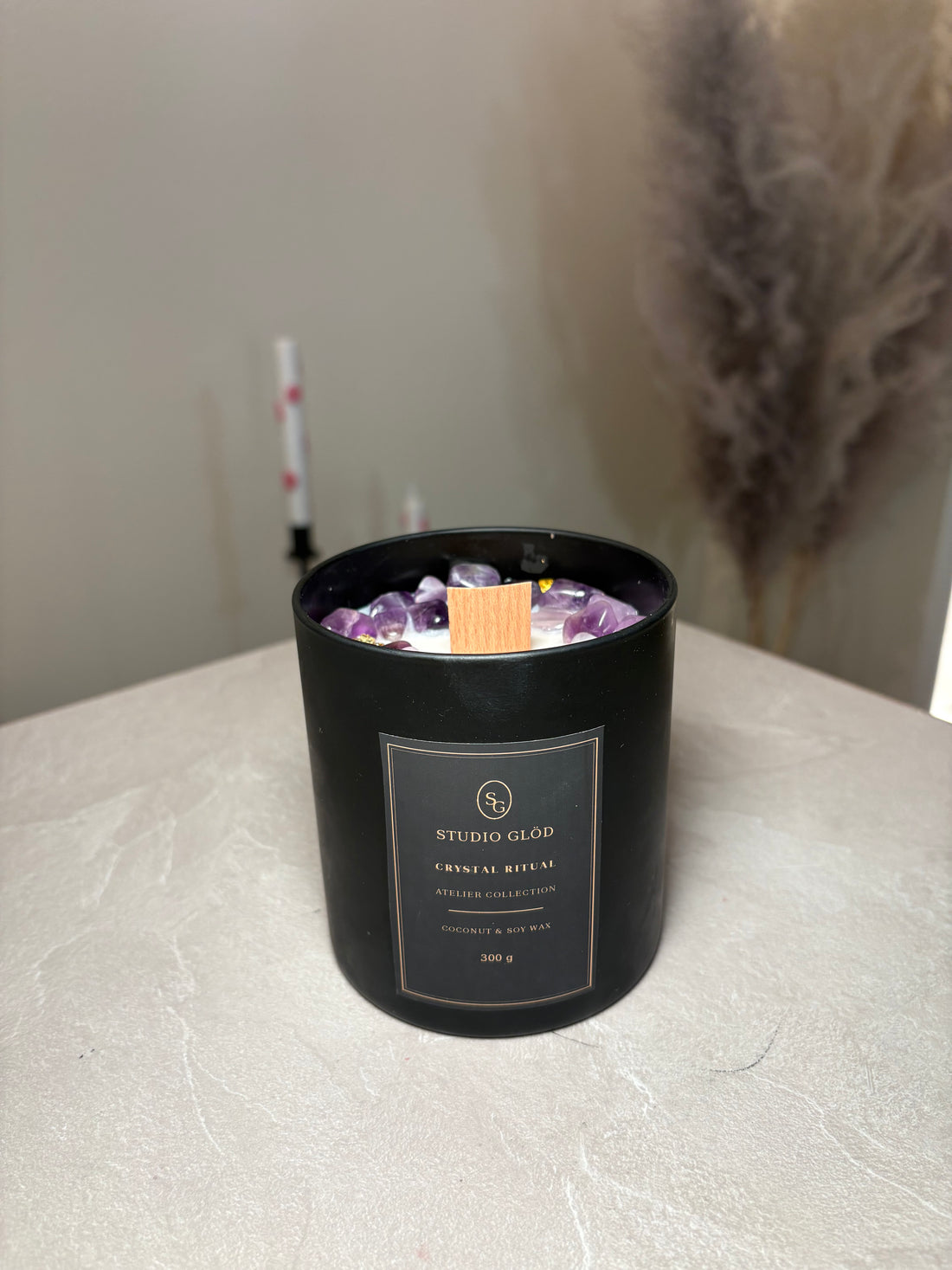 Cristal ritual lila