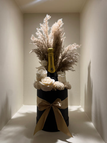 Vinflaska Ljusbukett